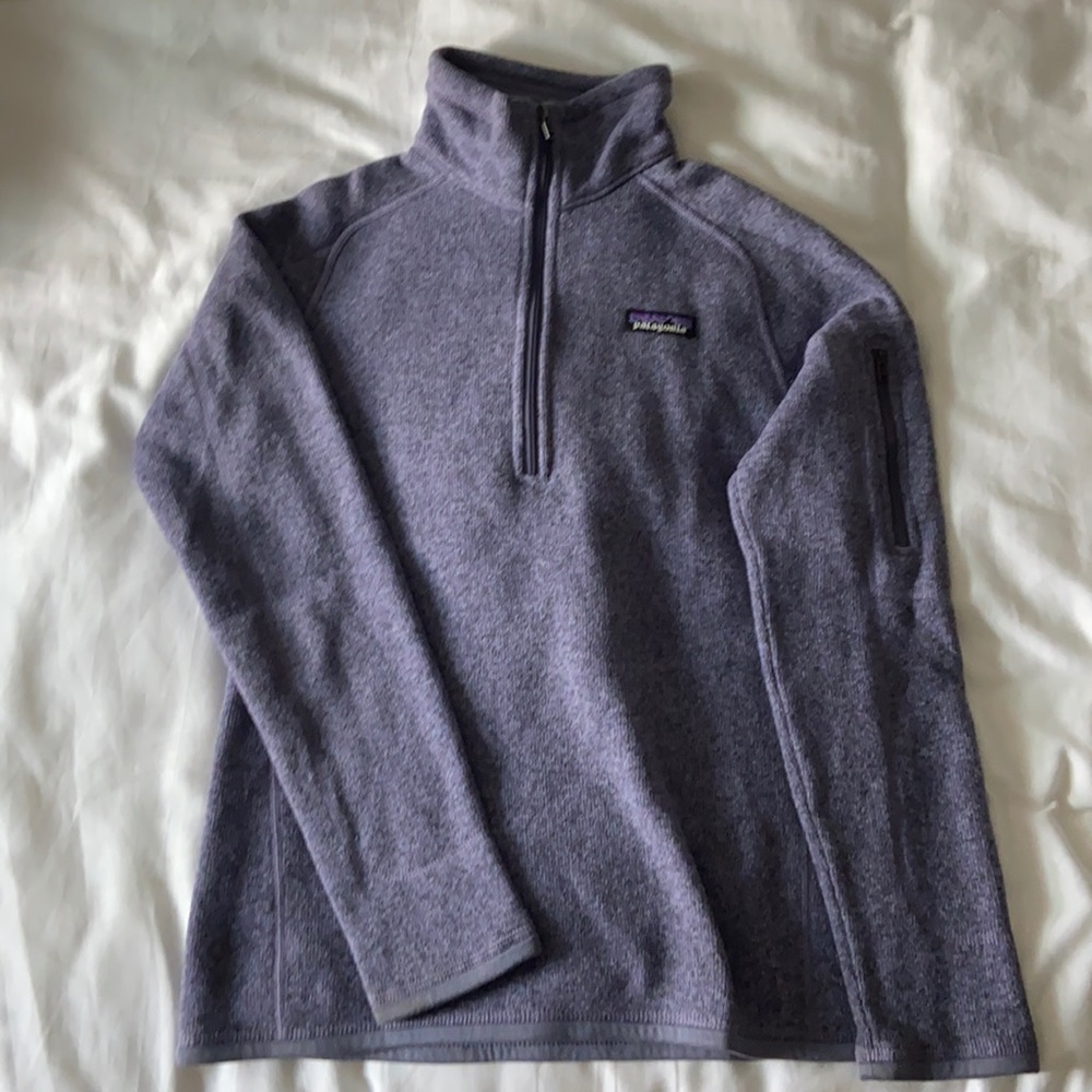 Purple Patagonia Fleece